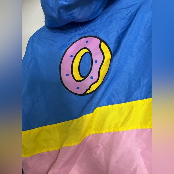 Odd Future Wolf Gang Jacket Mens Large Colorblock Windbreaker Donut Skate Rap - Picture 8 of 8